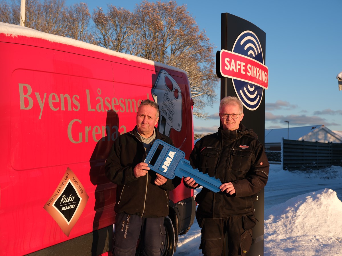 SAFE Sikring overtager Byens Låsesmed Grenaa